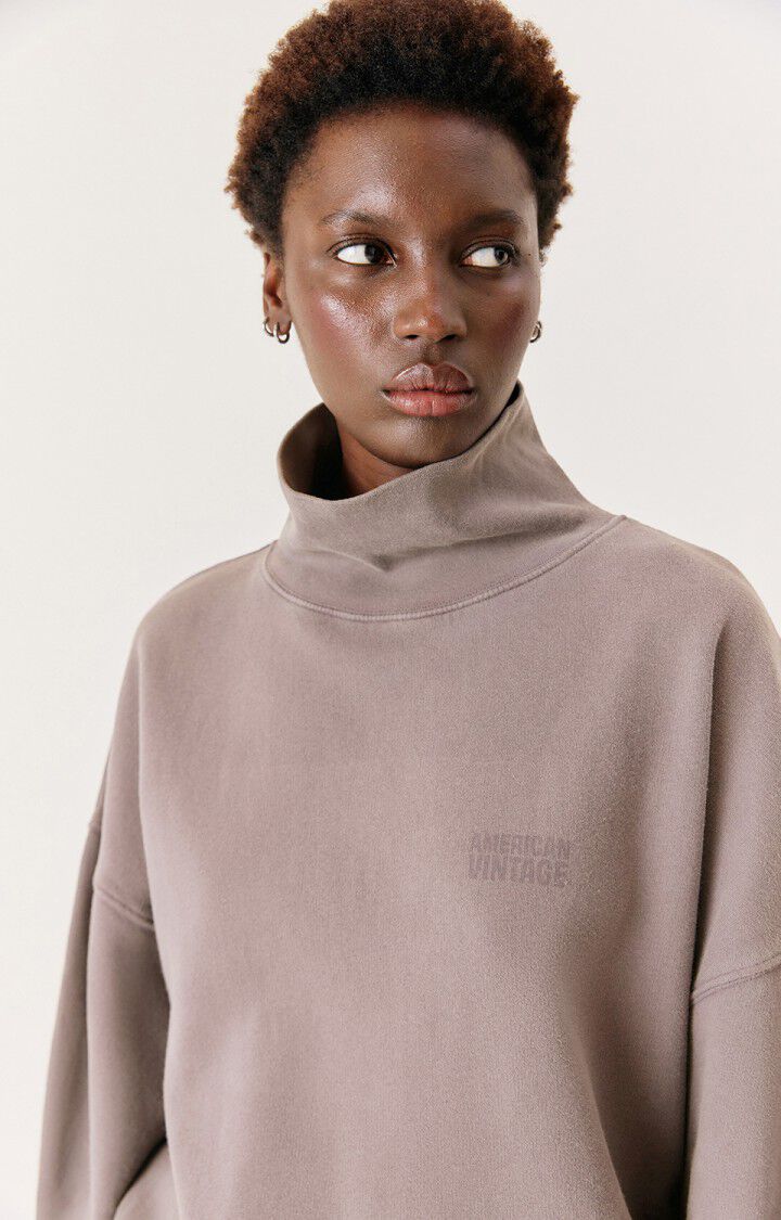 American Vintage Womens Jitbay Sweatshirt - Vintage Ash
