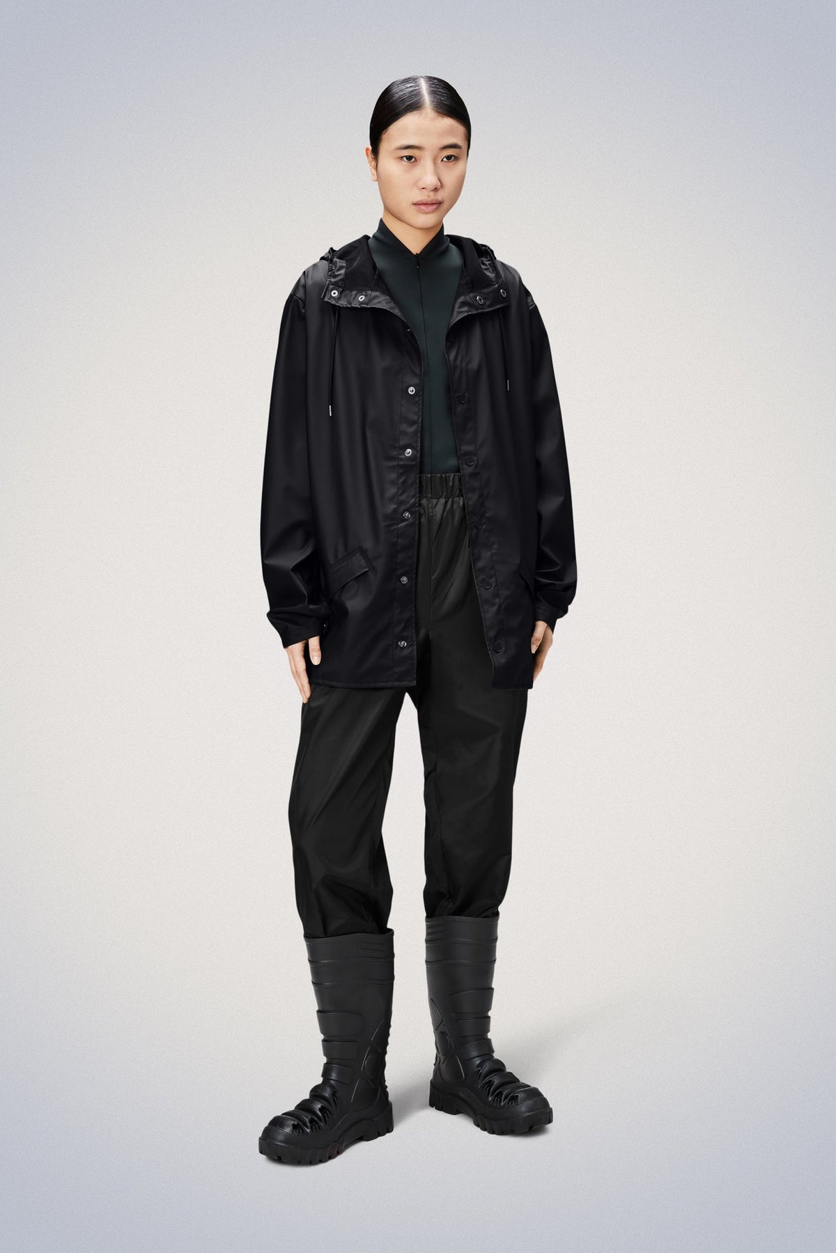 Rains Jacket - Black