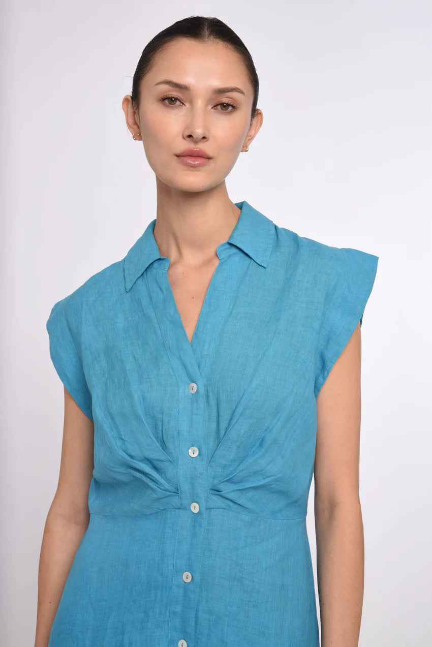 Love The Label Simmons Dress- Maui Blue