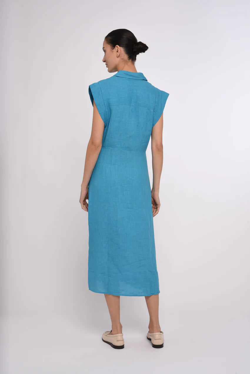 Love The Label Simmons Dress- Maui Blue