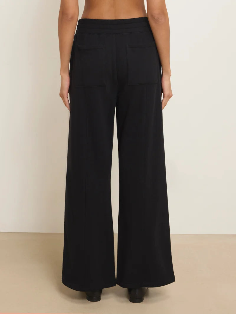 Nation Ltd. Lincoln Knit Pant- Jet Black