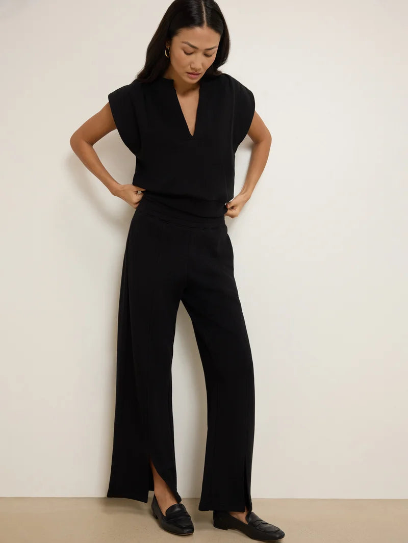 Nation Ltd. Lincoln Knit Pant- Jet Black