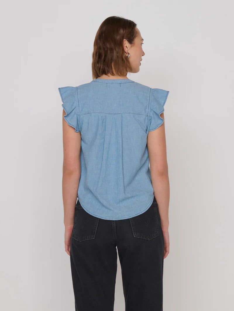Nation Ltd Lindsey Blouse - Chambray