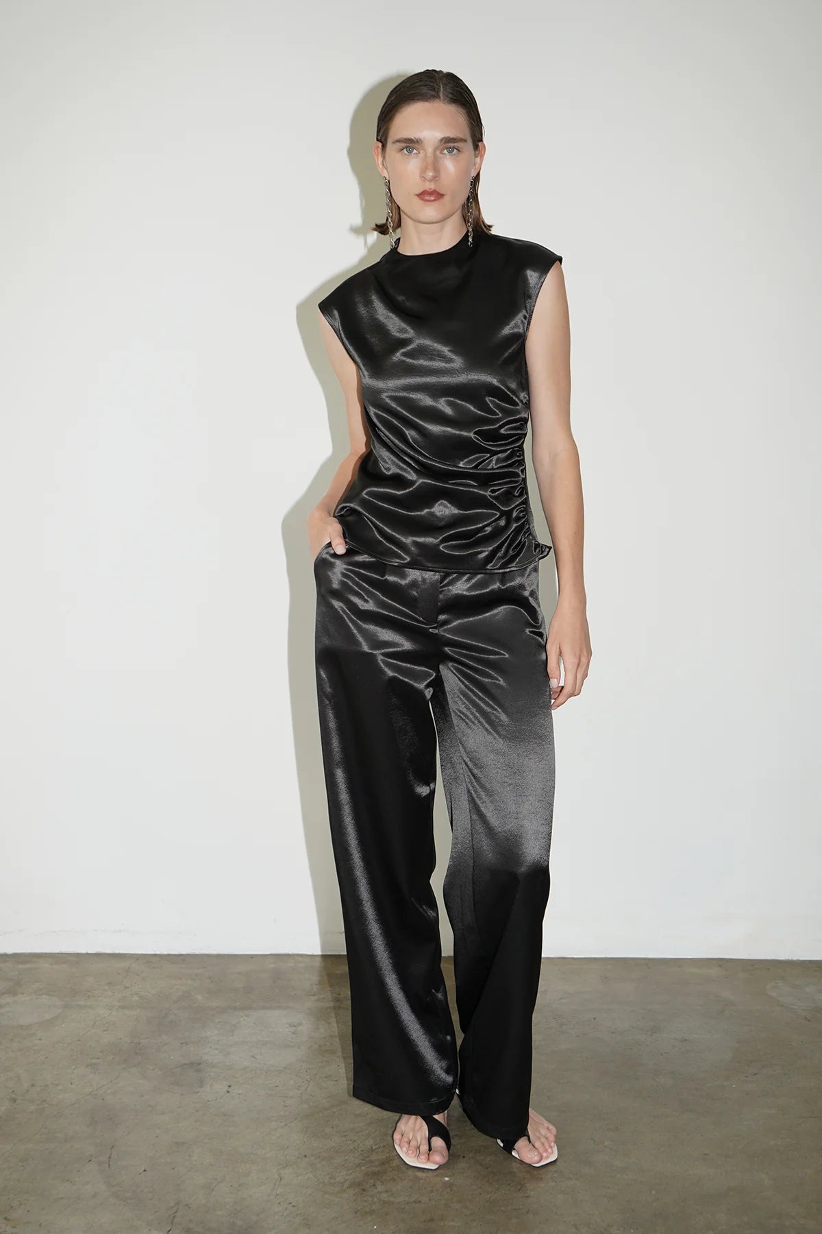 LNA Cosima Shine Pant - Odyssey