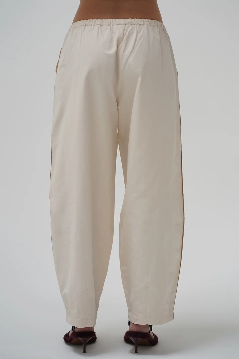 LNA Meridian Nylon Jogger - Off White