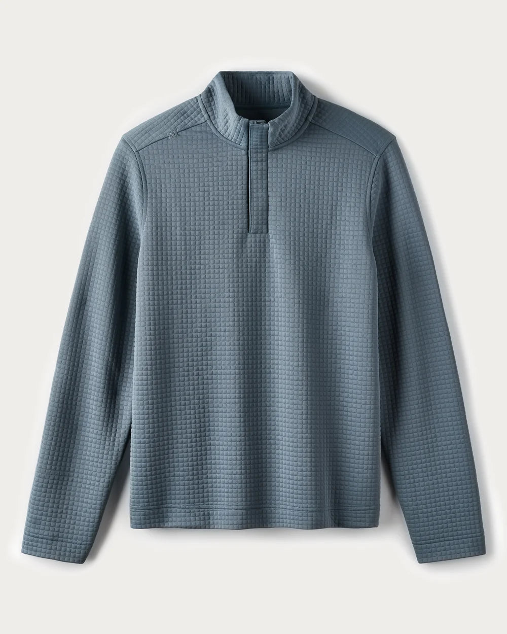 Rhone Apparel Landmark 1/4 Zip- Shadow Blue