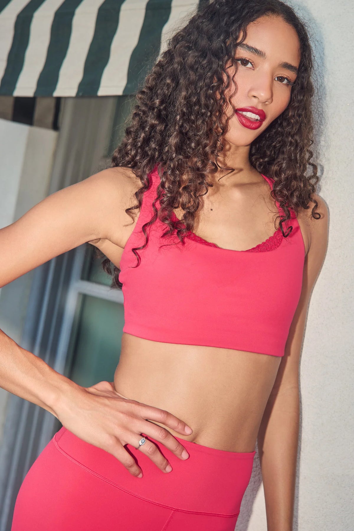 Spiritual Gangster Nirvana Harmony Bra - Passion Flower