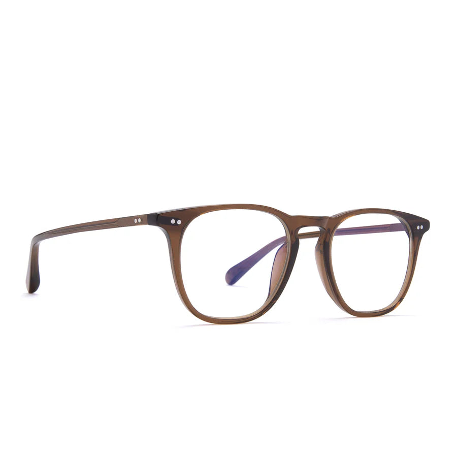 DIFF Eyewear Maxwell Blue Light Glasses - Whiskey Crystal