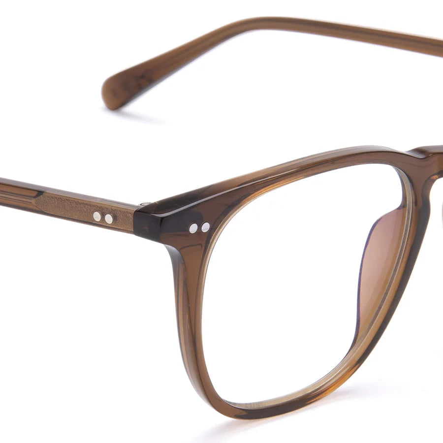 DIFF Eyewear Maxwell Blue Light Glasses - Whiskey Crystal