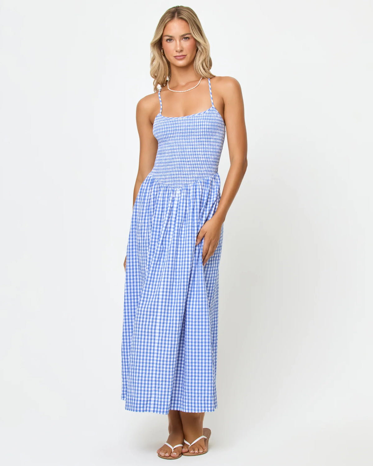 L*Space Misha Midi- Morning Gingham