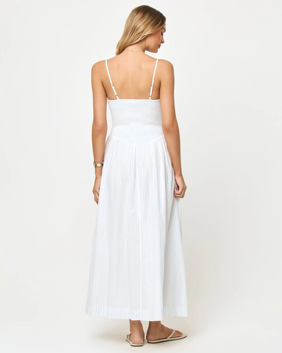 L*Space Misha Dress- Pebble Blue Stripe