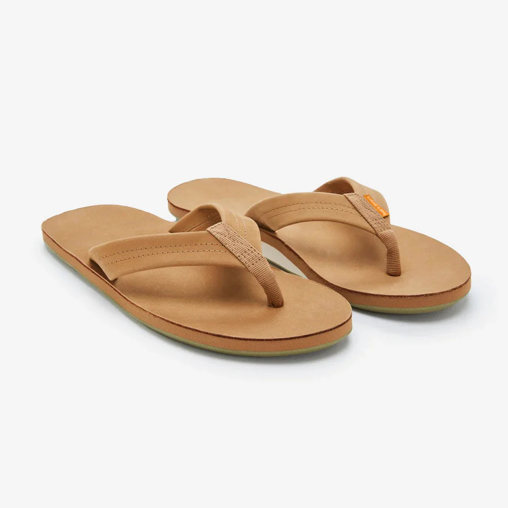 Hari Mari Fields Flip Flop - Tan/ Olive