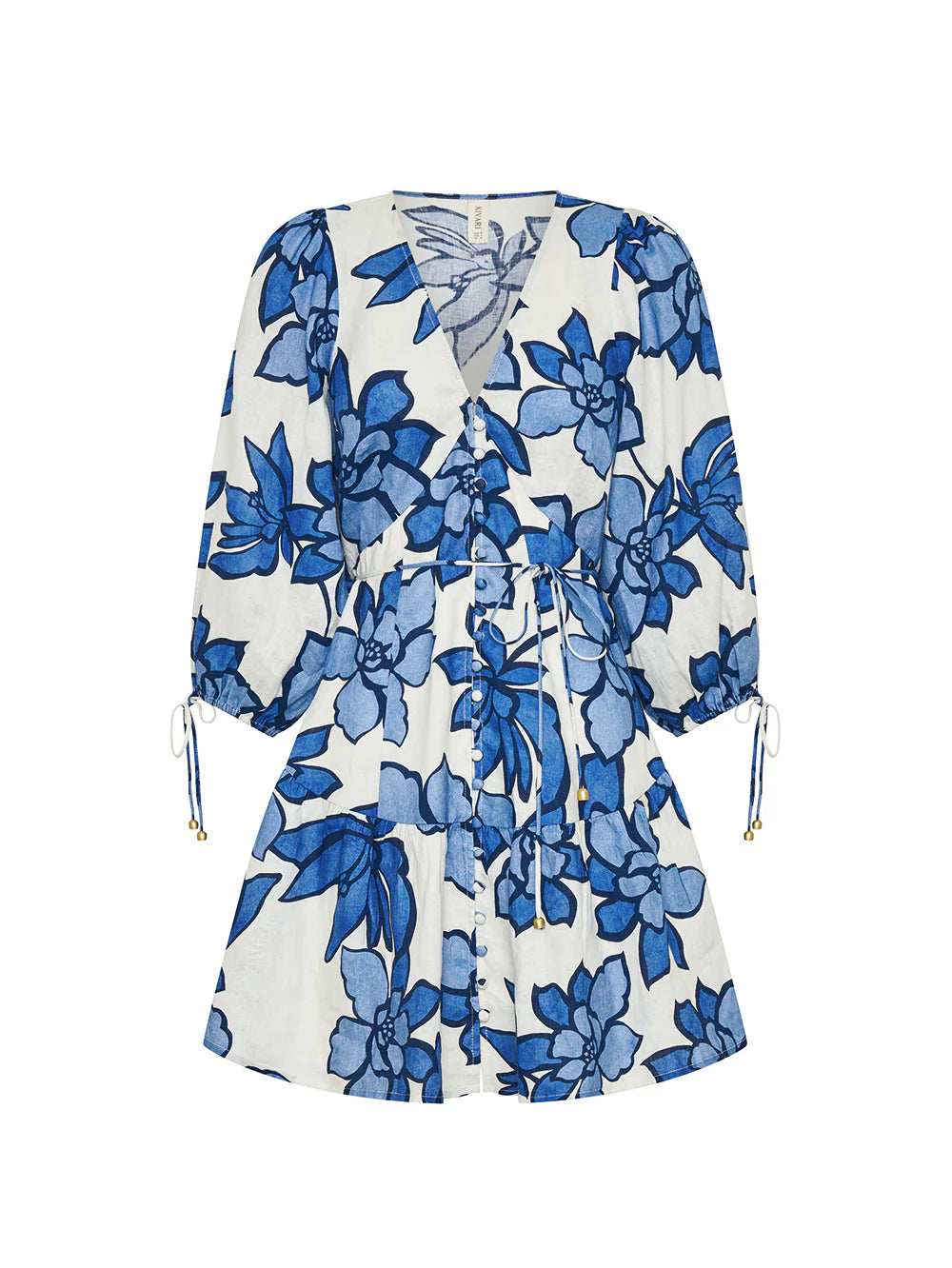 Kivari Sleeved Mini Dress- Marnie