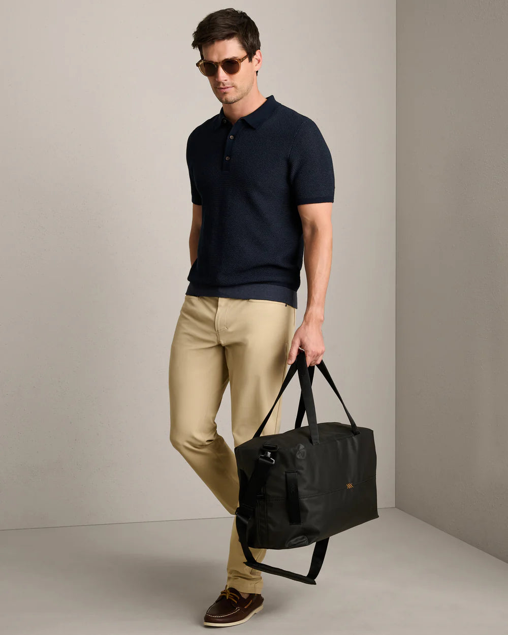 Rhone Apparel Mercer Knit Polo - True Navy