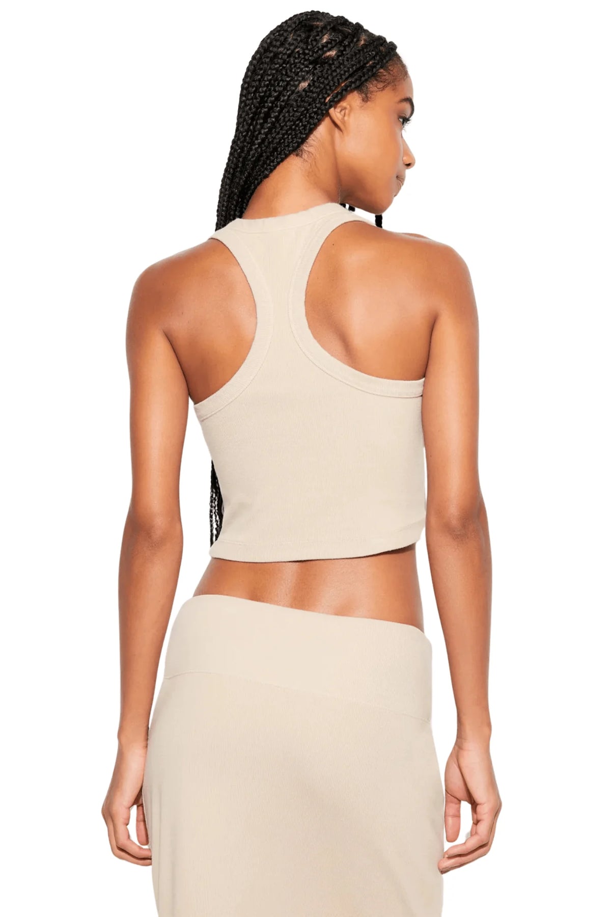 Spiritual Gangster Moss Rib Tank - Palo Santo