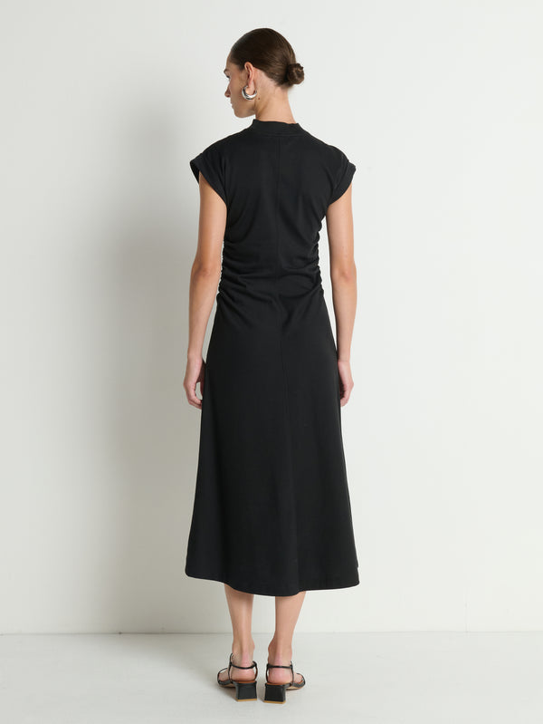 Nation Ltd. Neva Dress- Jet Black
