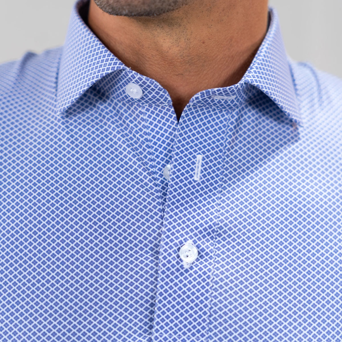 Collars & Co. Featherweight Flex Polo- Congressional Navy