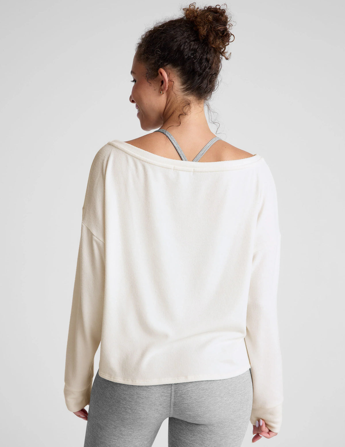 Beyond Yoga Let Loose Pullover - Fresh Snow