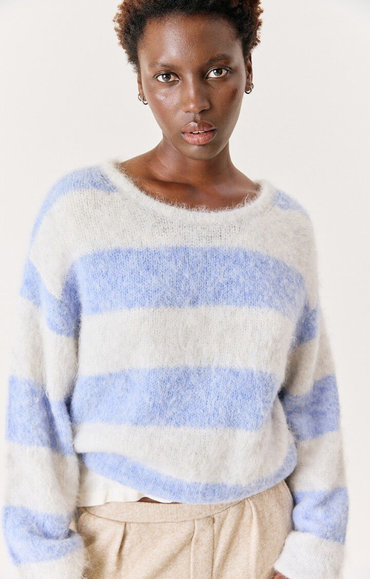 American Vintage Women's Jumper Niby- Frosted Stripes