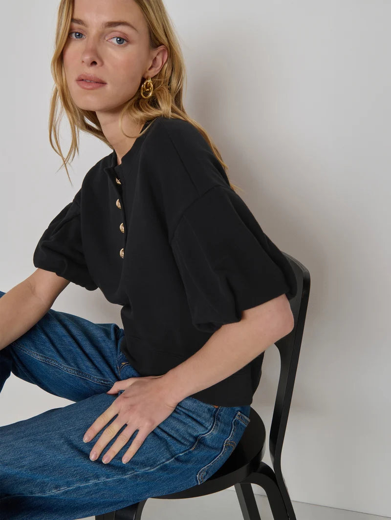 Nation Ltd. Nikki Sweatshirt- Jet Black