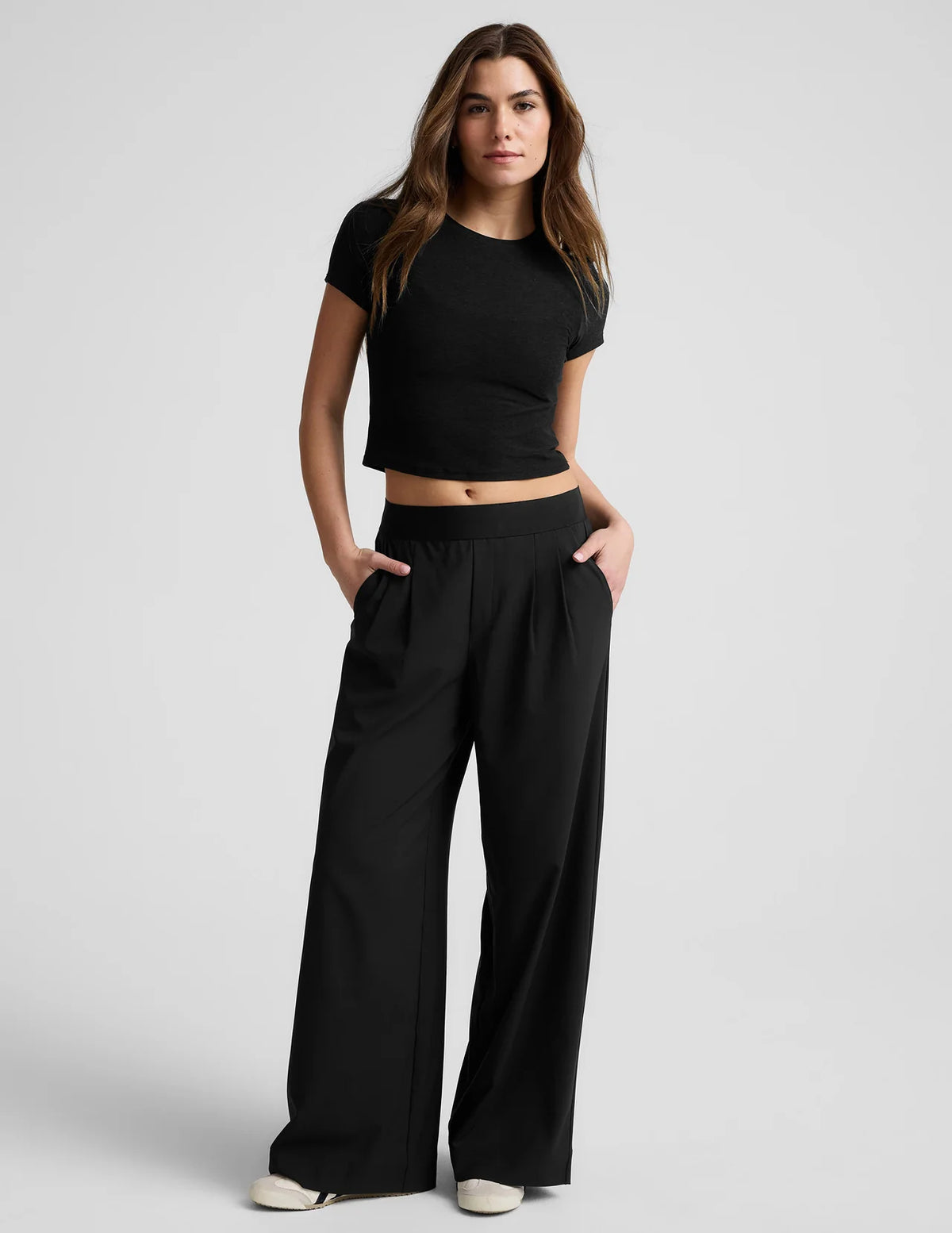 Beyond Yoga Elasticated Trouser Pant 31" - Black