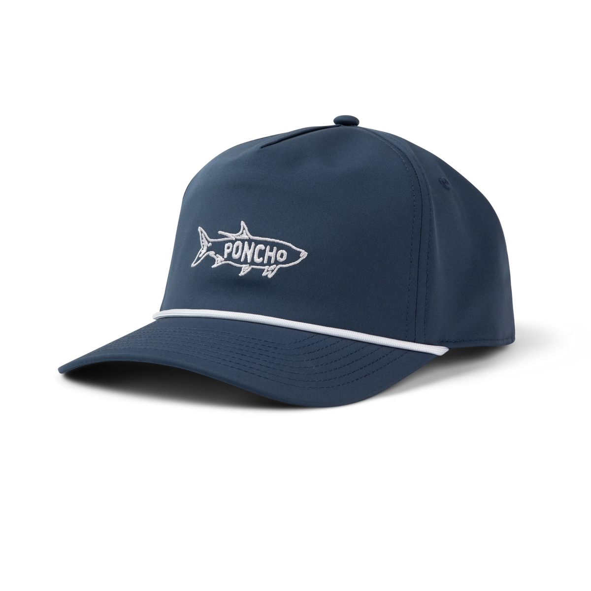 PONCHO Hat - Navy Tarpon Rope