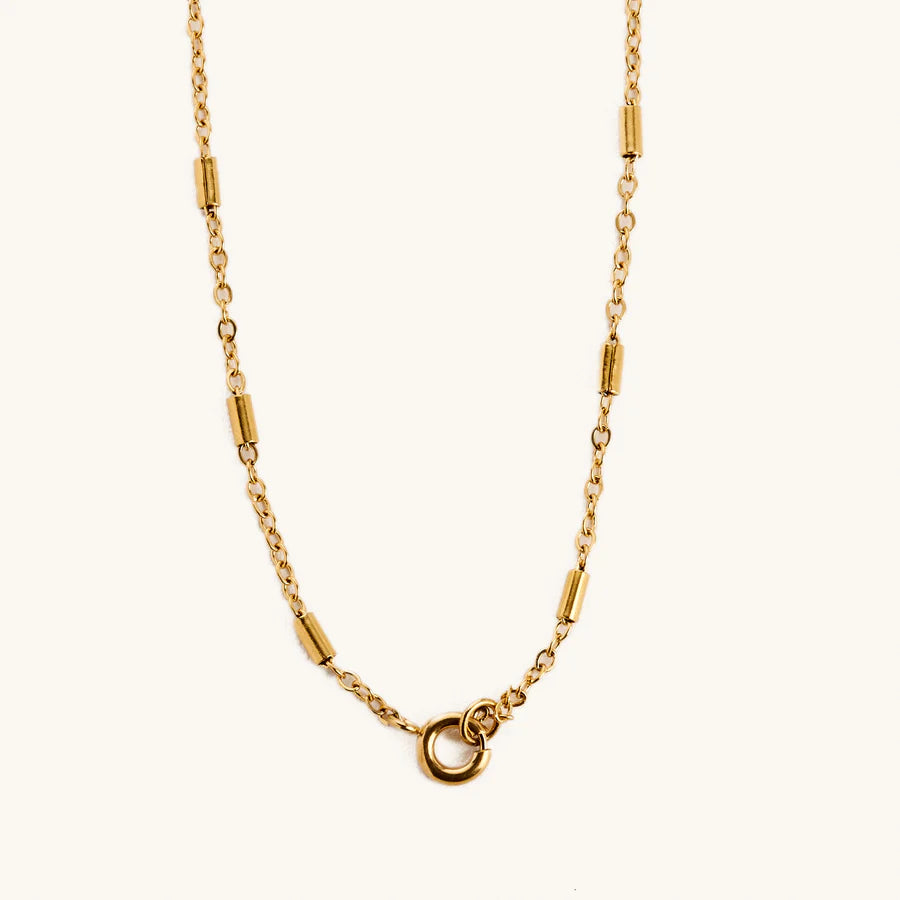 Nikki Smith Piper Gold Filled Necklace - Gold