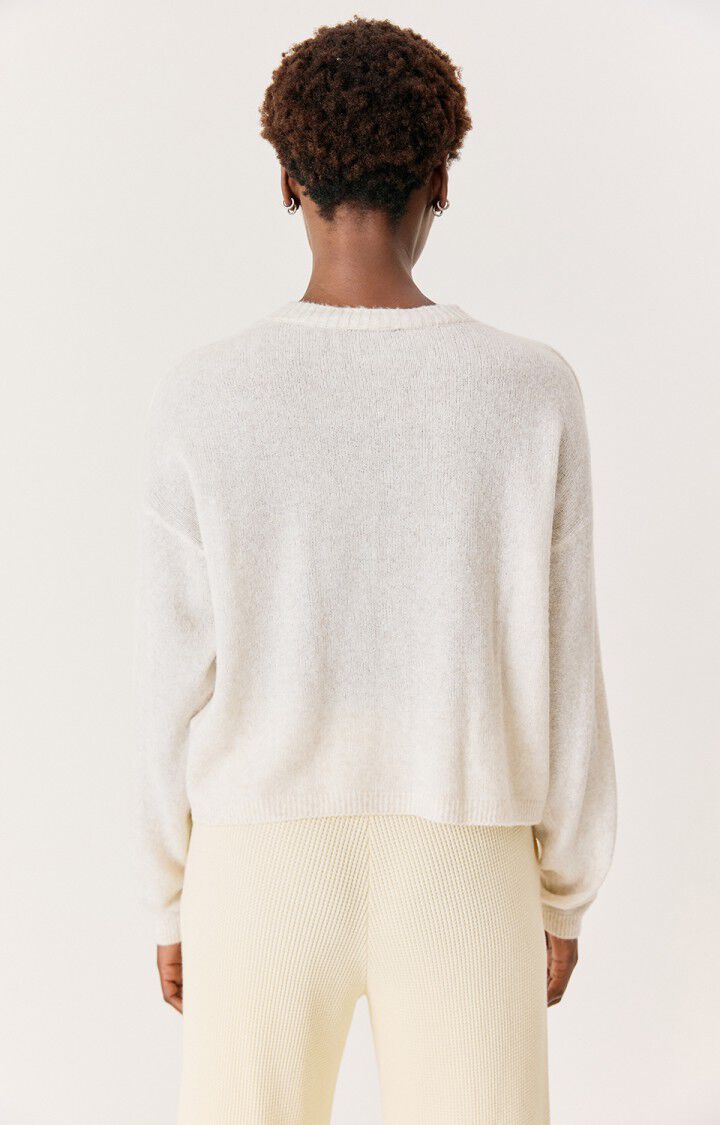 American Vintage Ouity Cardigan- Melange Mastic