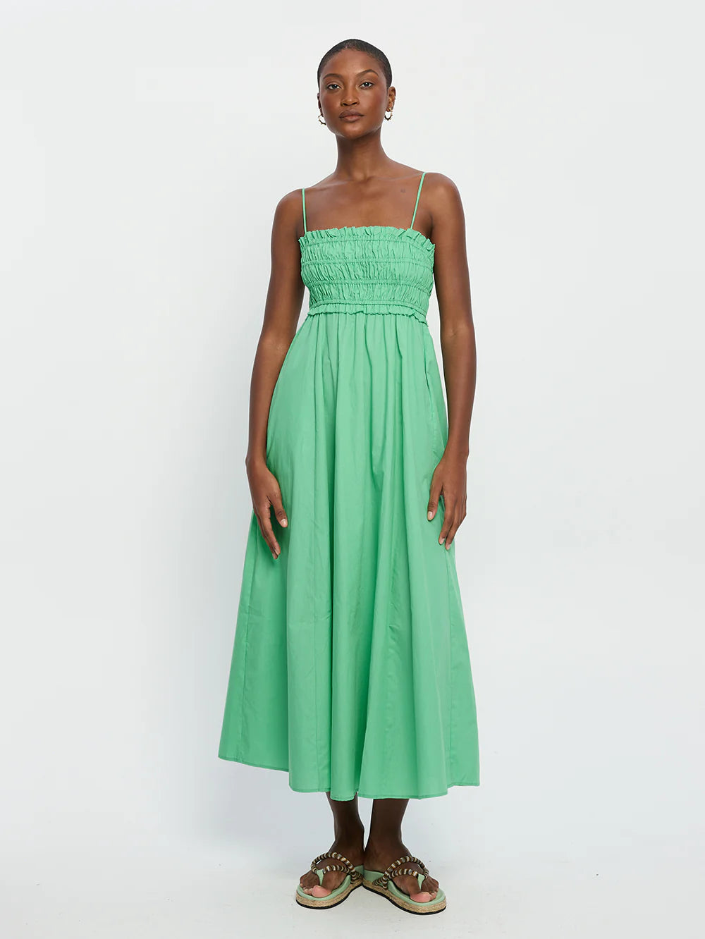 Kivari Oasis Maxi Dress - Green