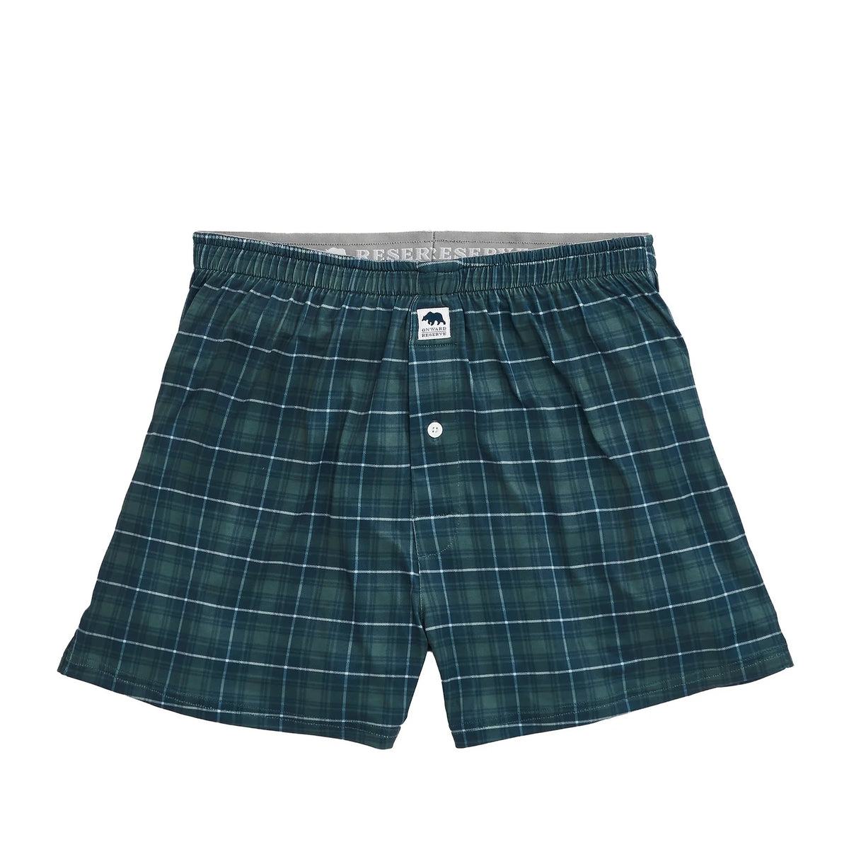 Onward Reserve Performance Boxer - Dutton Plaid Dark Forest