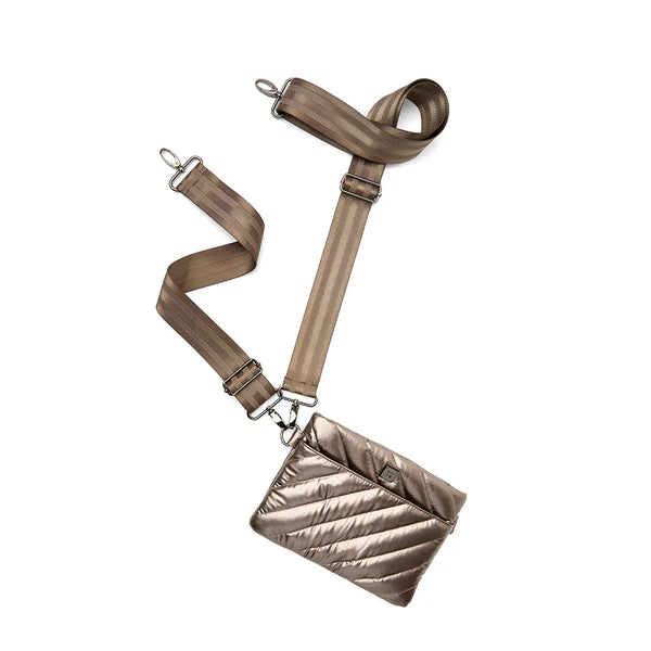 Think Royln Diagonal Bum Bag 2.0 - Pearl Latte