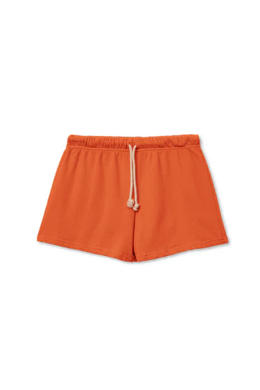 Perfect White Tee Layla- French terry sweat short- Clementine
