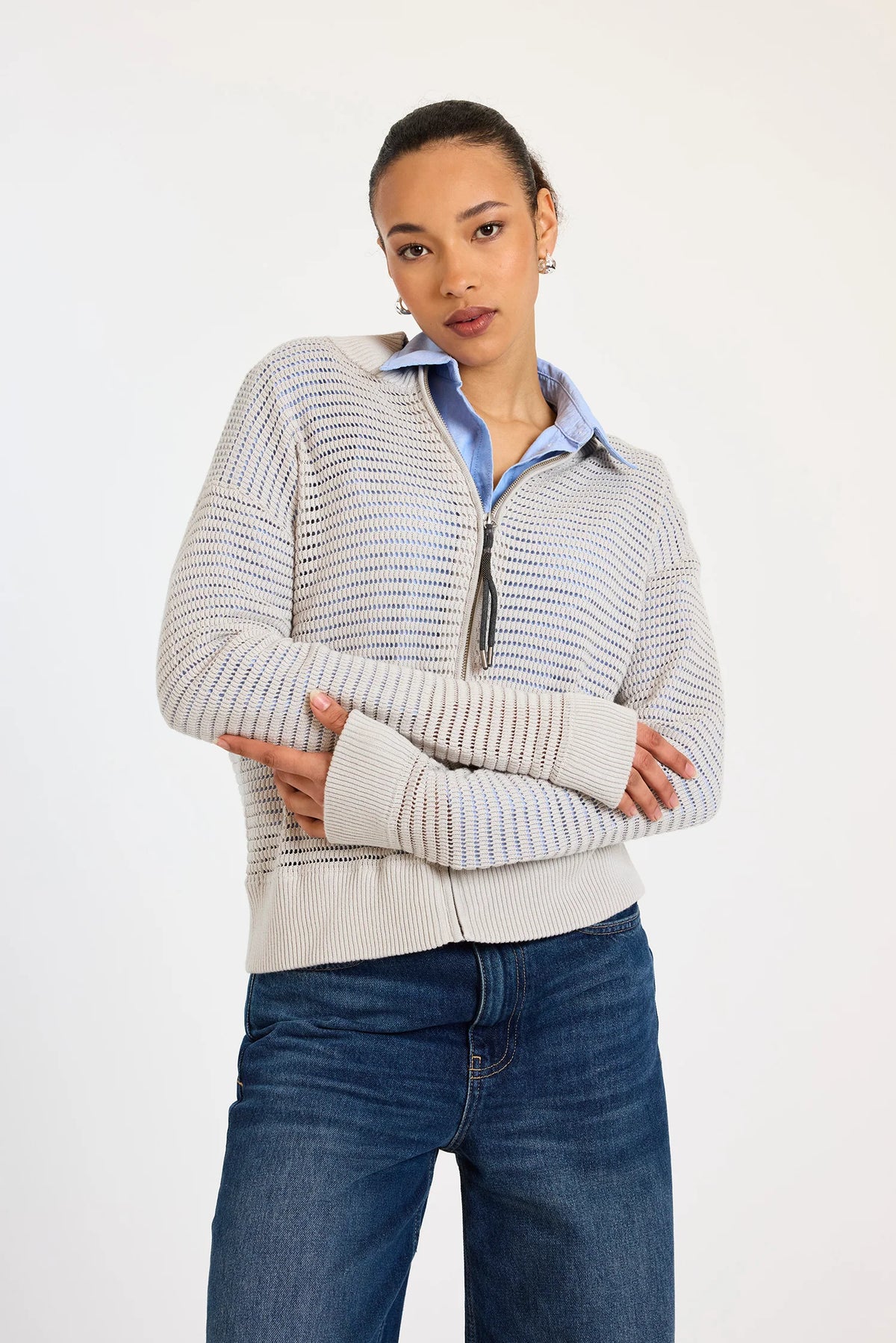 Brodie Paige Bomber - Dove
