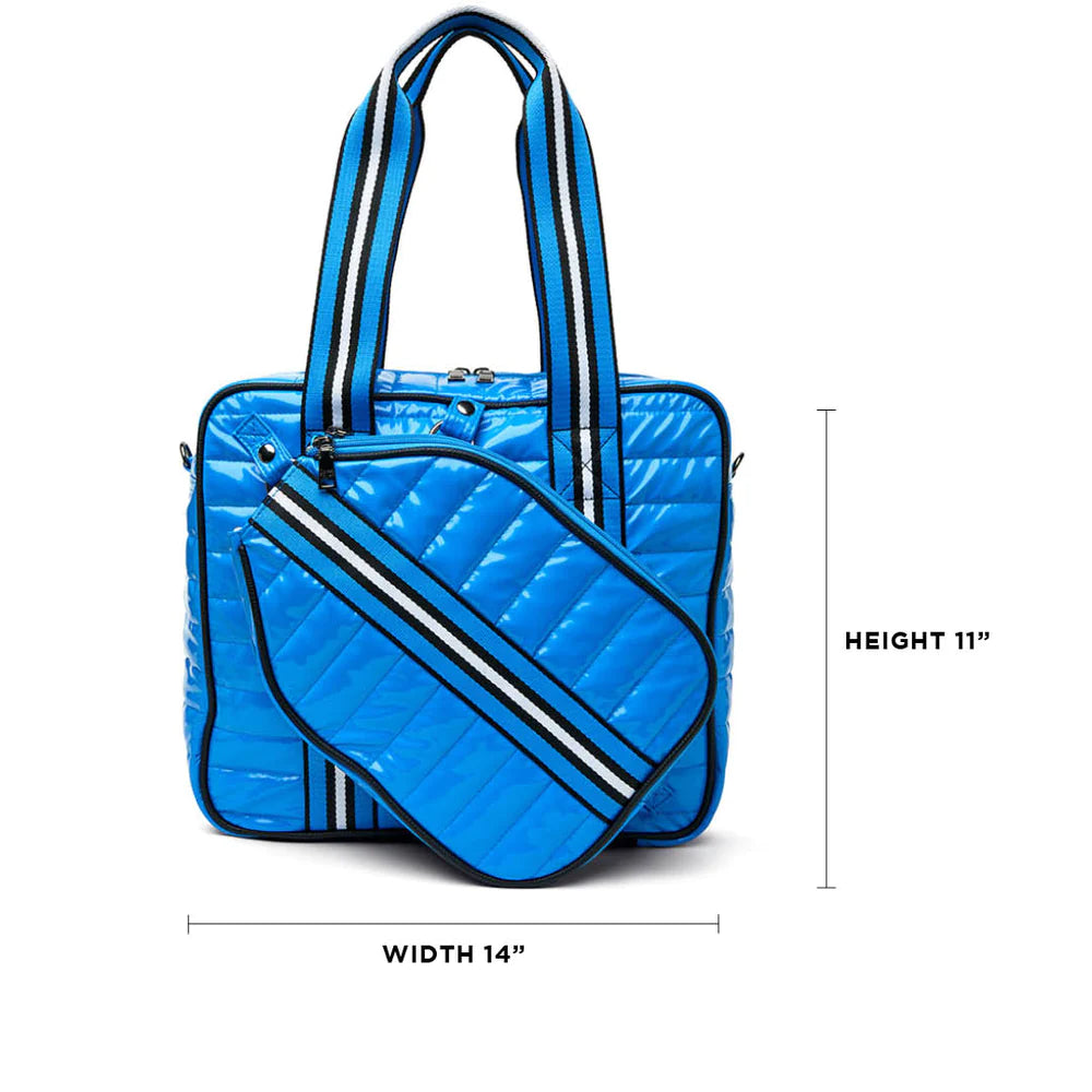 Think Royln Sporty Spice Pickleball Bag - Hampton Blue Patent