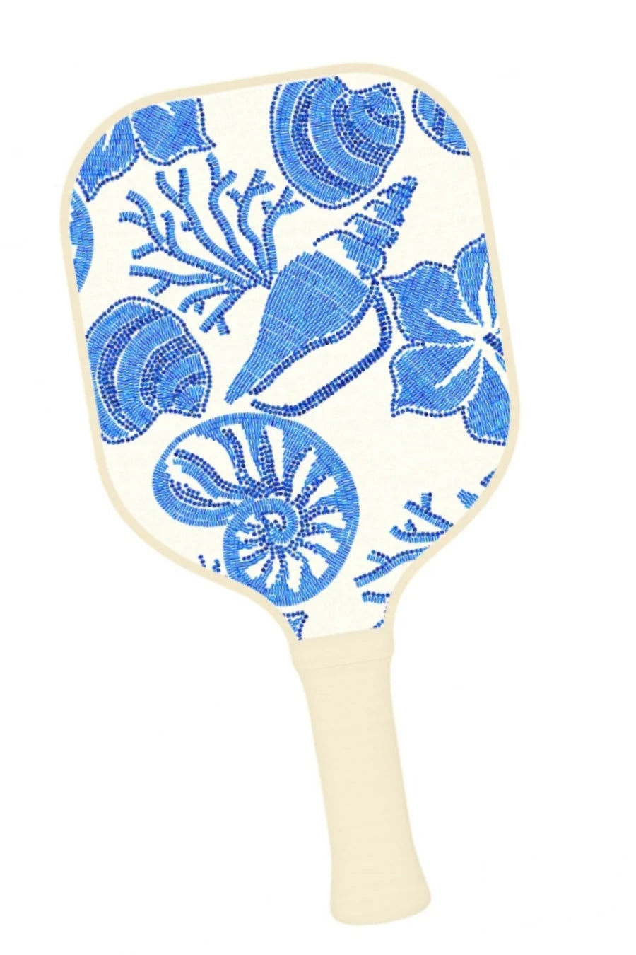 Walker & Wade Pickleball Paddle Set / Blue Hibiscus