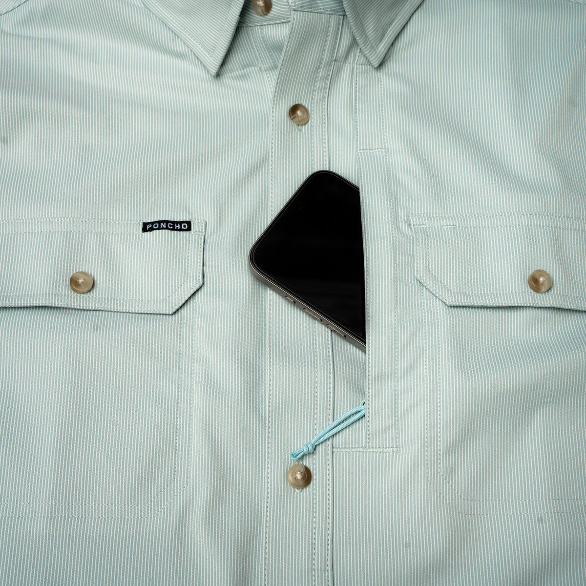 PONCHO Original Long Sleeve Shirt - The Sawgrass