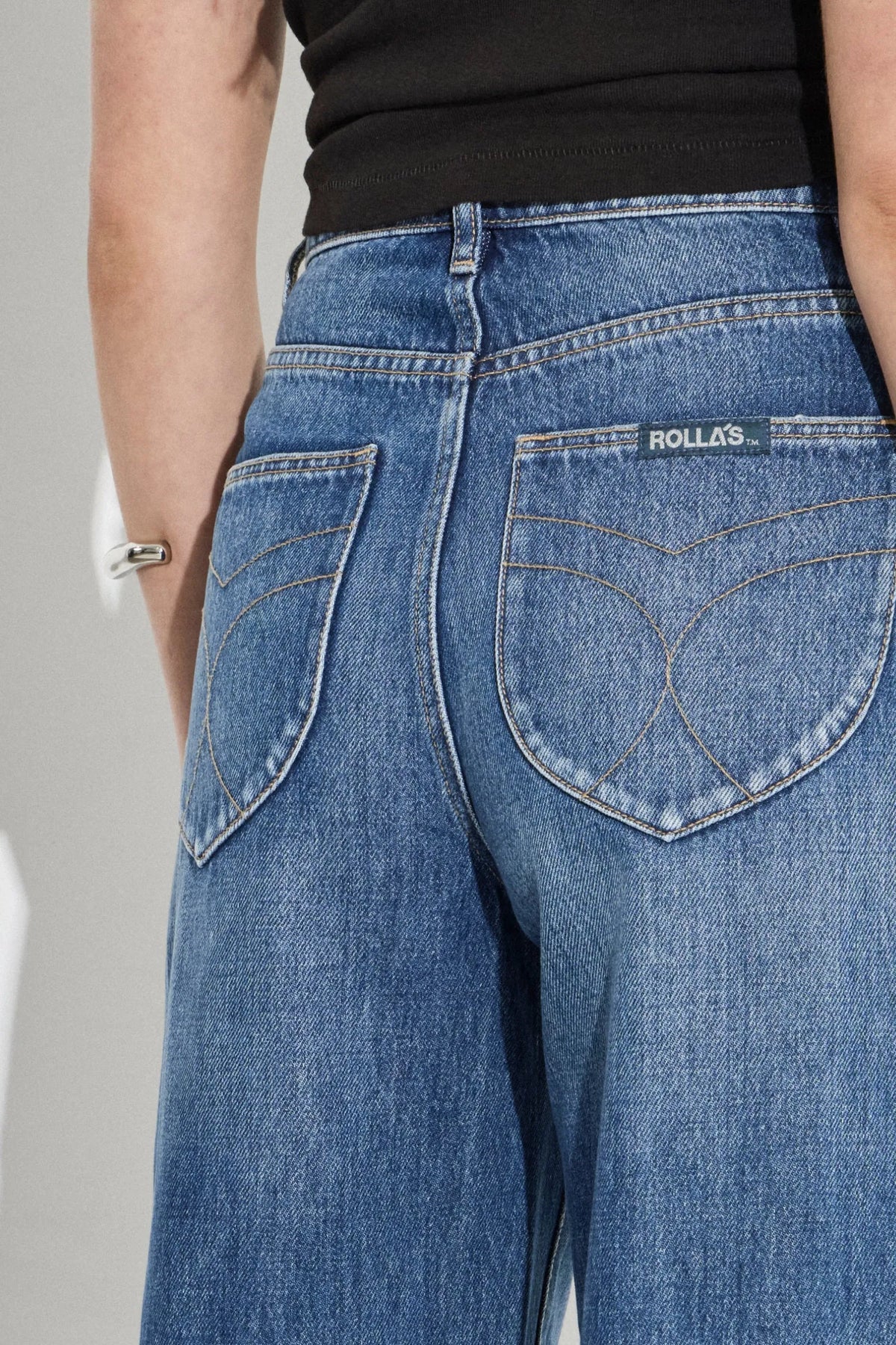 Rolla’s Gigi Barrel Jean - Paris Texas Turn Up