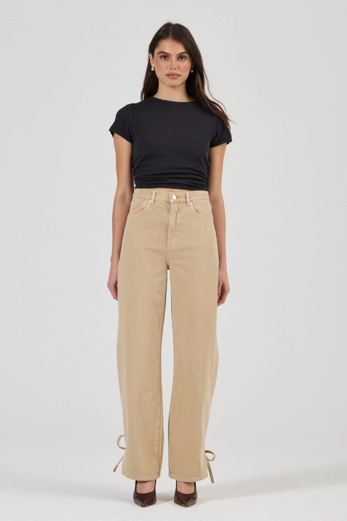 Rolla’s Relaxed Sailor Long Tie - Dune