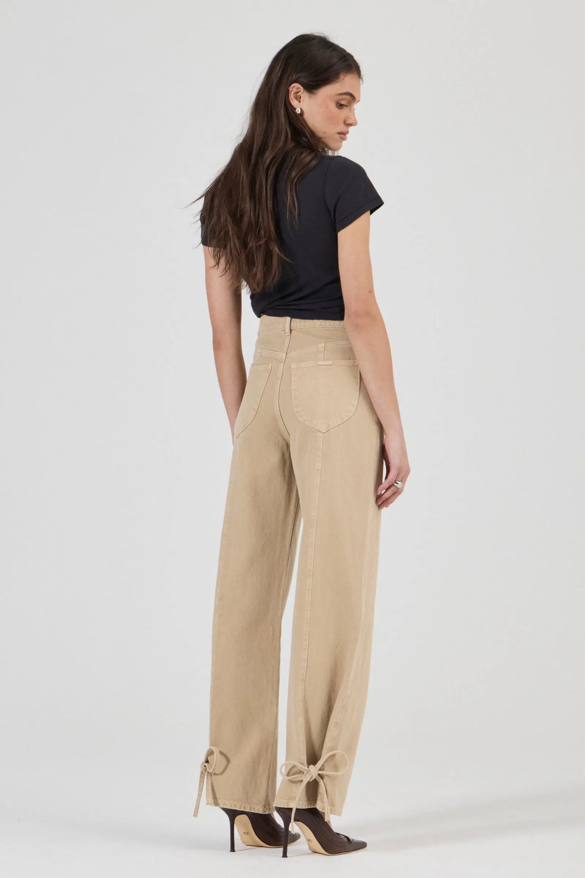 Rolla’s Relaxed Sailor Long Tie - Dune