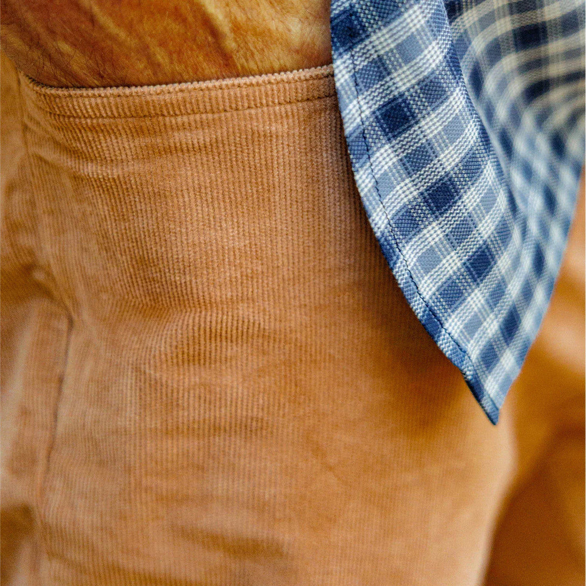 Criquet Comfort Corduroy Pant- Khaki