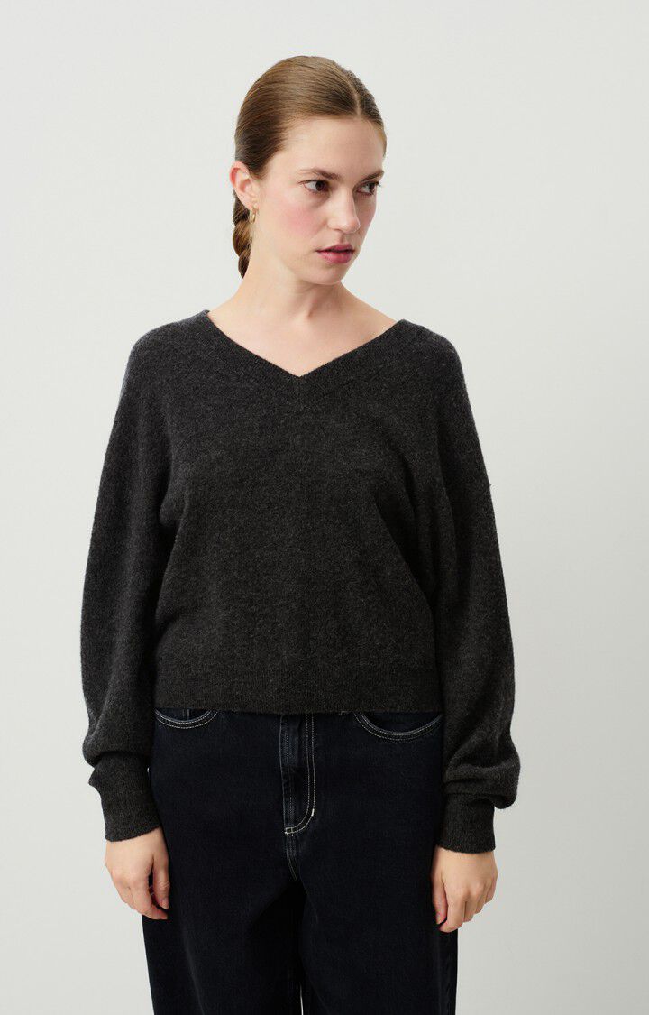 American Vintage Women's Jumper Raxow - Charcoal Melange