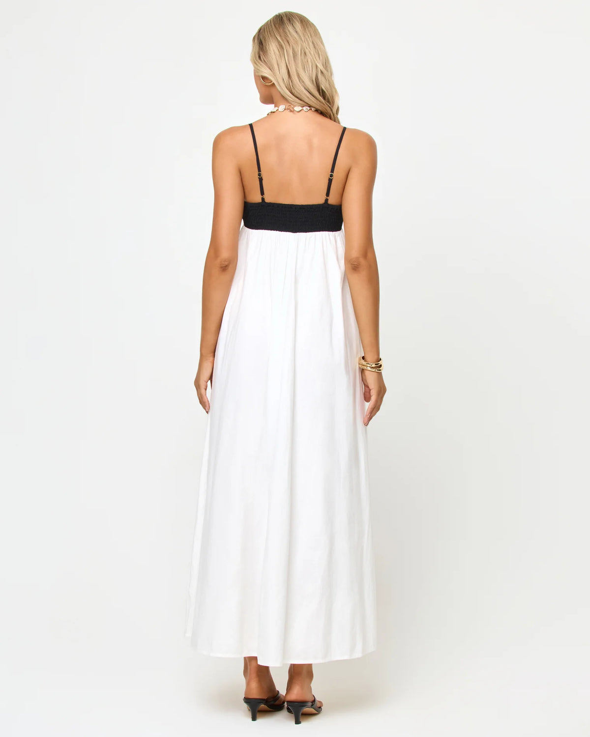 L*Space Raveena Dress- Black/ Cream