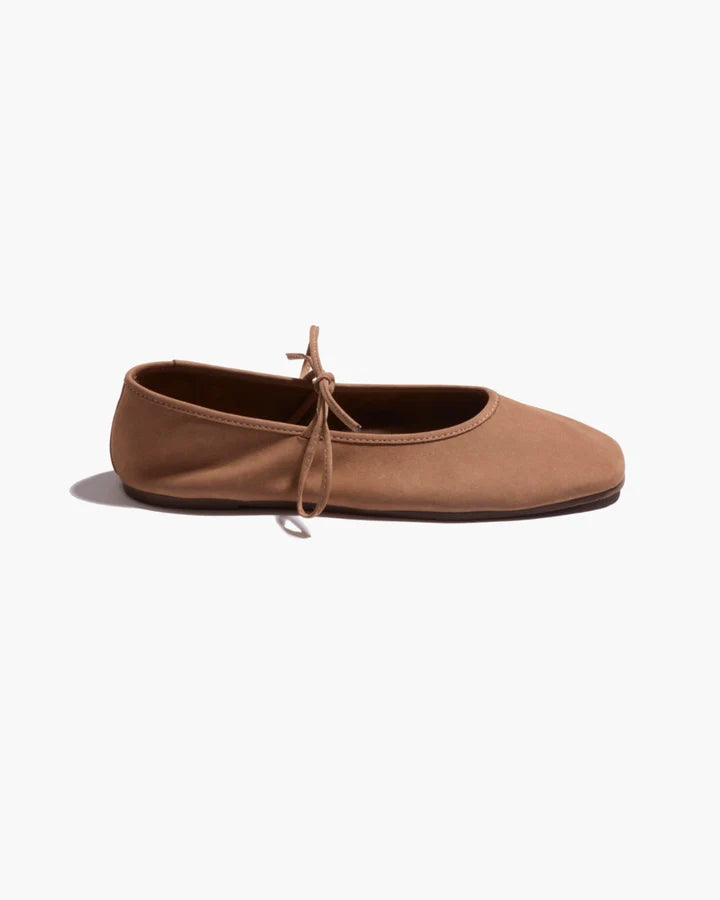Tkees Square Toe Reese Suede- Cocobutter