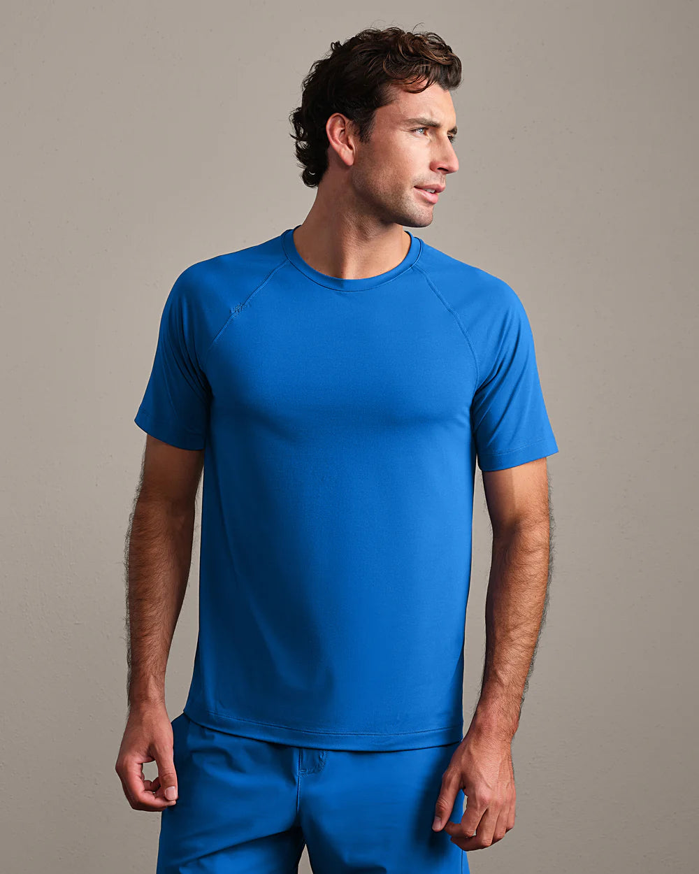Rhone Apparel Reign Short Sleeve - Deep Sea Blue