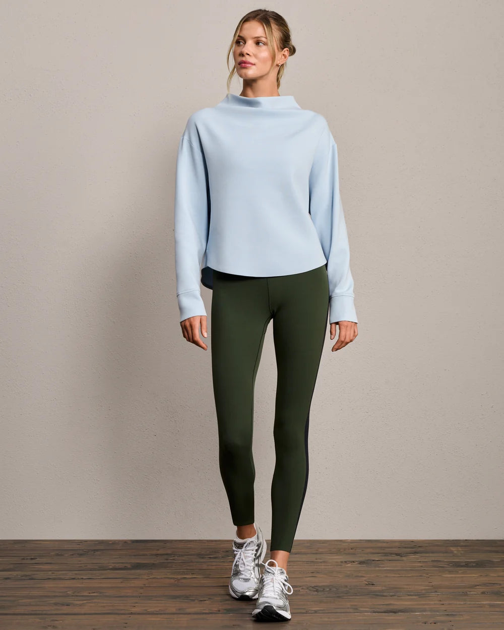 Rhone Apparel Revive Trio 7/8 Legging - Duffel Bag Green