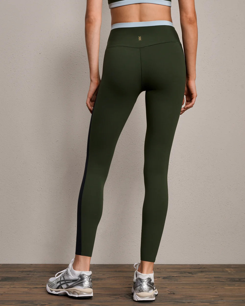 Rhone Apparel Revive Trio 7/8 Legging - Duffel Bag Green