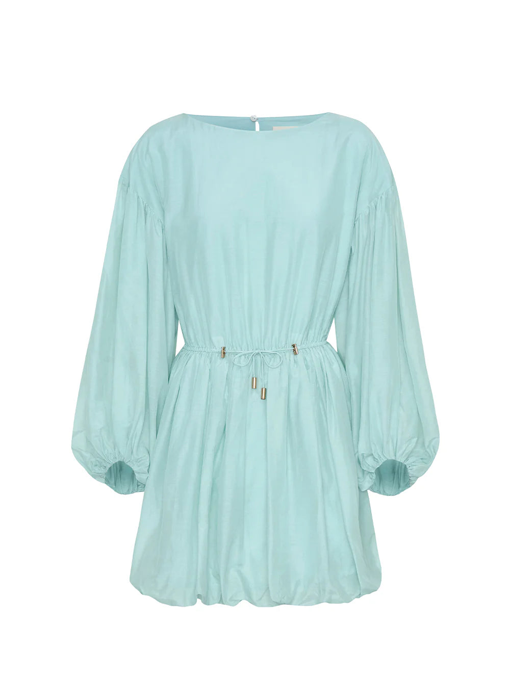Kivari Riley Bubble Hem Mini Dress - Mint