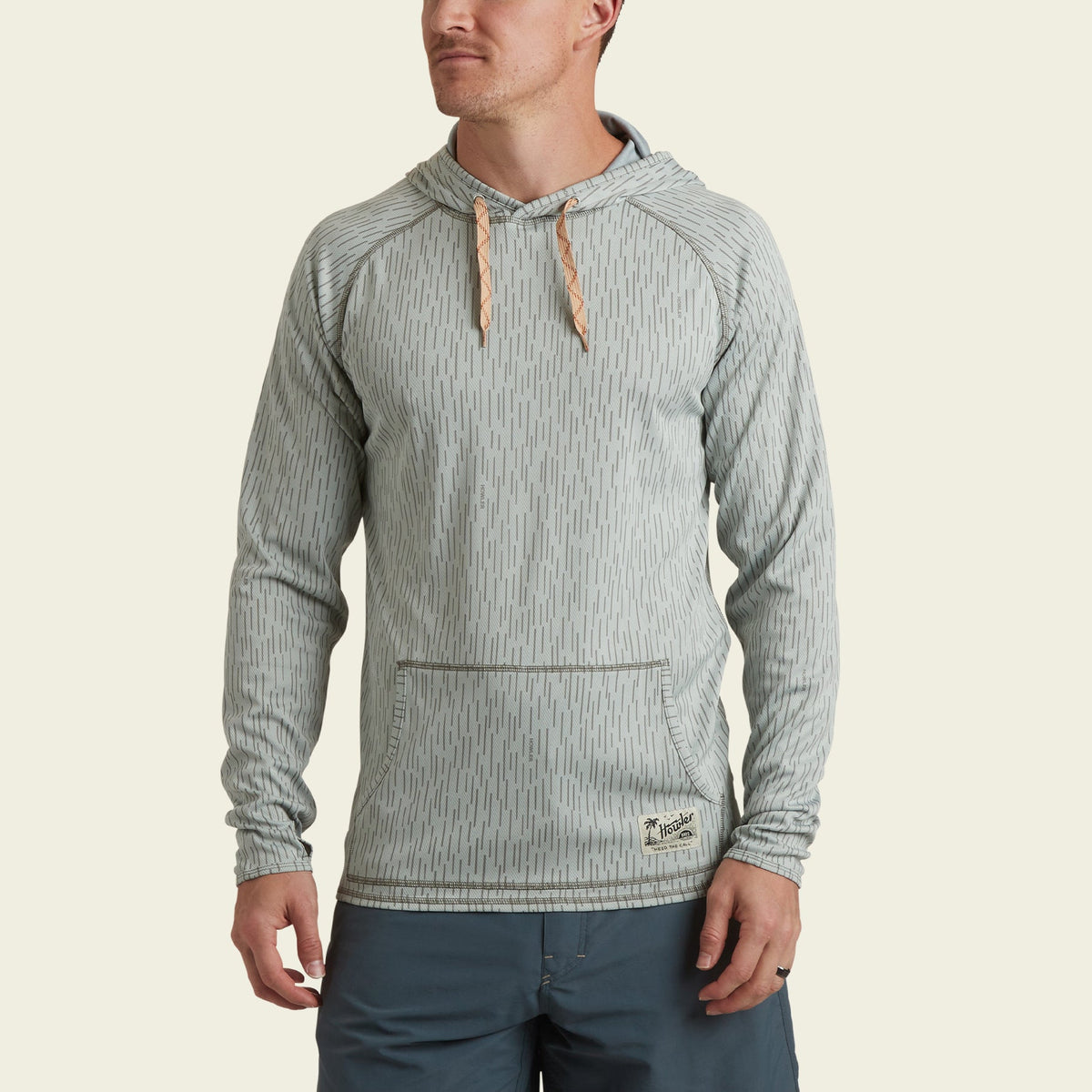 Howler Bros Loggerhead Hoodie - Light Grey