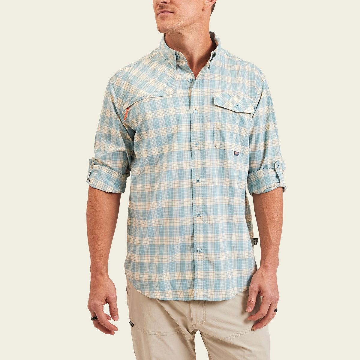 Howler Bros Matagorda Longsleeve Shirt - Summer Sky