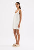 Nude Lucy Zephyr Linen Mini Dress- White